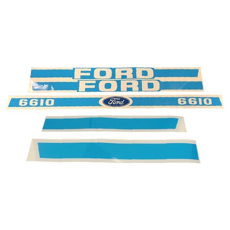 Db Electrical NEW Decal Set for Ford Tractor 6610 Decals 1115-2104